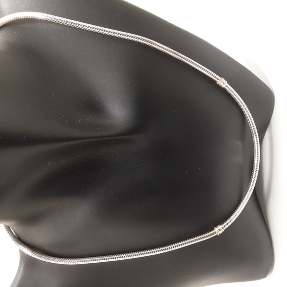 Authentic Pandora Snake Chain Necklace - Excellent Used Condition - Picture 3 of 7